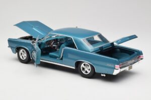 Pontiac GTO Hurst Edition Sininen Maisto 1:18 531885 Metalli — kuva 5 / 8