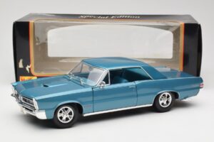 Pontiac GTO Hurst Edition Sininen Maisto 1:18 531885 Metalli — kuva 8 / 8