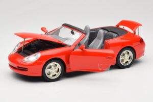 Porsche 911 996 Cabriolet Punainen Mira 1:18 6930 Metalli — kuva 2 / 8