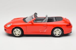 Porsche 911 996 Cabriolet Punainen Mira 1:18 6930 Metalli — kuva 4 / 8