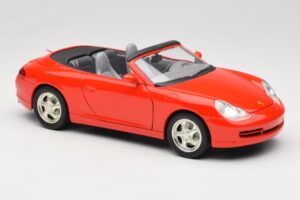 Porsche 911 996 Cabriolet Punainen Mira 1:18 6930 Metalli — kuva 6 / 8