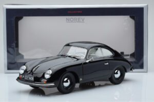 Porsche 356 Musta Norev 1:18 187451 Metalli — kuva 6 / 6