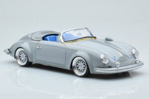 Porsche 356 Speedster By S-Klub Harmaa GT Spirit 1:18 GT409 Hartsi — kuva 6 / 6