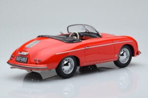 Porsche 356 Speedster Punainen Norev 1:18 187461 Metalli — kuva 2 / 6
