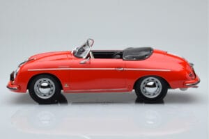 Porsche 356 Speedster Punainen Norev 1:18 187461 Metalli — kuva 3 / 6