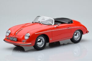 Porsche 356 Speedster Punainen Norev 1:18 187461 Metalli