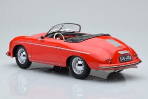 Porsche 356 Speedster Punainen Norev 1:18 187461 Metalli — kuva 5 / 6