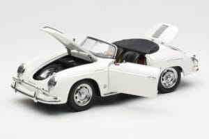 Porsche 356A Speedster Valkoinen AUTOart 1:18 77862 Metalli — kuva 2 / 8