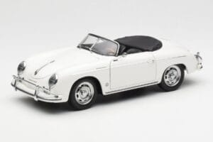 Porsche 356A Speedster Valkoinen AUTOart 1:18 77862 Metalli