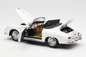 Porsche 356A Speedster Valkoinen AUTOart 1:18 77862 Metalli — kuva 5 / 8
