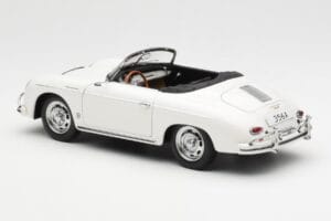 Porsche 356A Speedster Valkoinen AUTOart 1:18 77862 Metalli — kuva 7 / 8