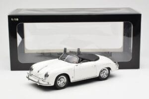 Porsche 356A Speedster Valkoinen AUTOart 1:18 77862 Metalli — kuva 8 / 8