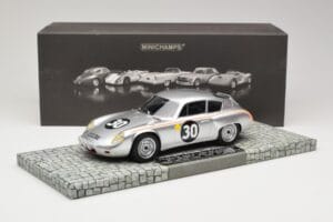 Porsche 356B 1600 GS Carrera GTL #30 B. Pon / C. Godin de Beaufort 24 Hours of Le Mans 1962 Minichamps 1:18 107626830 Metalli — kuva 6 / 6