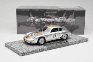Porsche 356B 1600 GS Carrera GTL Abarth #23 G. Koch GP Solitude 1962 Minichamps 1:18 107626823 Hartsi — kuva 6 / 6