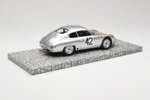 Porsche 356B 1600 GS Carrera GTL Abarth #42 H. Herrmann / H. Linge Targa Florio 1962 Minichamps 1:18 107626842 Hartsi — kuva 2 / 6