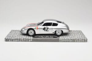 Porsche 356B 1600 GS Carrera GTL Abarth #42 H. Herrmann / H. Linge Targa Florio 1962 Minichamps 1:18 107626842 Hartsi — kuva 3 / 6