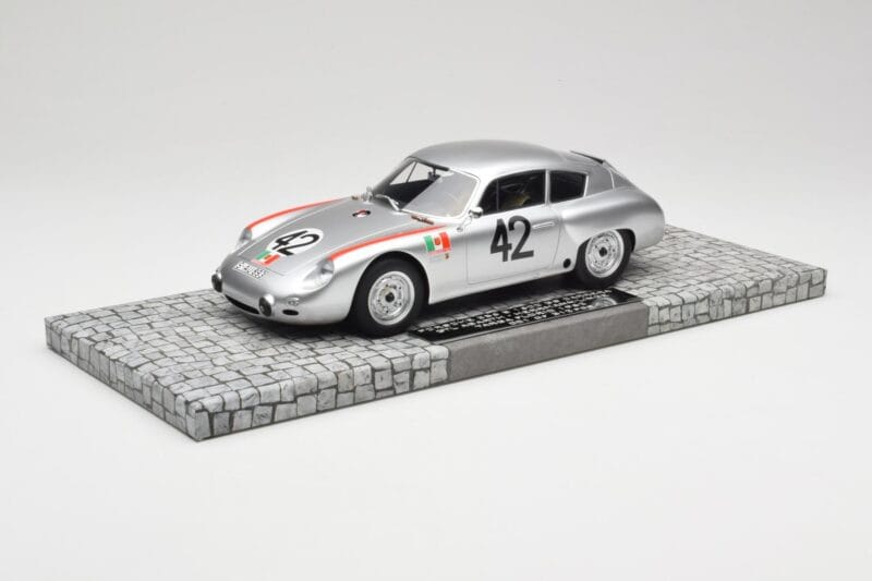 Porsche 356B 1600 GS Carrera GTL Abarth #42 H. Herrmann / H. Linge Targa Florio 1962 Minichamps 1:18 107626842 Hartsi