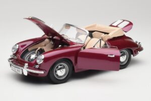 Porsche 356B Avoauto Munakoiso Bburago 1:18 3021-M4 Metalli — kuva 2 / 8