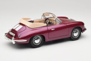 Porsche 356B Avoauto Munakoiso Bburago 1:18 3021-M4 Metalli — kuva 3 / 8