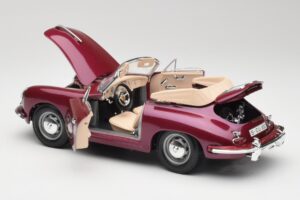 Porsche 356B Avoauto Munakoiso Bburago 1:18 3021-M4 Metalli — kuva 5 / 8