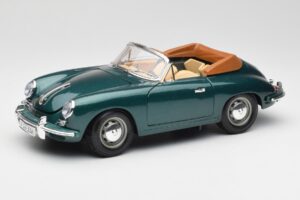 Porsche 356B Avoauto Vihreä Bburago 1:18 3051-M1 Metalli