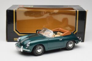 Porsche 356B Avoauto Vihreä Bburago 1:18 3051-M1 Metalli — kuva 8 / 8