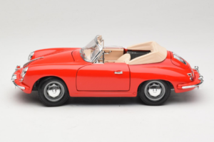 Porsche 356B Avoauto Punainen Tchibo 1:18 45703 Metalli — kuva 4 / 8