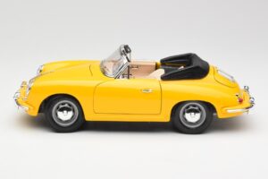 Porsche 356B Avoauto Keltainen Bburago 1:18 3031 Metalli — kuva 4 / 8