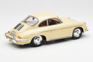 Porsche 356B Carrera 2 Norsunluu GT Spirit 1:18 GT010ZM Hartsi — kuva 2 / 6