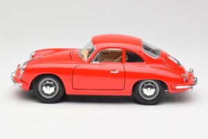 Porsche 356B Punainen Bburago 1:18 3021 Metalli — kuva 4 / 8
