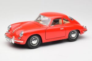 Porsche 356B Punainen Bburago 1:18 3021 Metalli