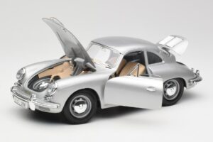 Porsche 356B Hopea Bburago 1:18 3021-M1 Metalli — kuva 2 / 8