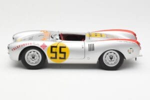 Porsche 550-1500 RS Spyder #55 H. Herrmann Carrera Panamericana 1954 AUTOart 1:18 85470 Metalli — kuva 4 / 8