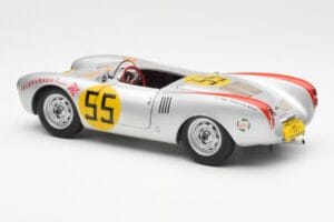Porsche 550-1500 RS Spyder #55 H. Herrmann Carrera Panamericana 1954 AUTOart 1:18 85470 Metalli — kuva 7 / 8
