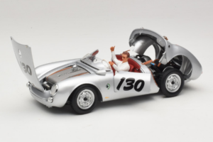 Porsche 550 A Spyder Little Bastard James Dean Schuco 1:18 450033200 Metalli — kuva 2 / 8