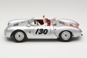 Porsche 550 A Spyder Little Bastard James Dean Schuco 1:18 450033200 Metalli — kuva 4 / 8
