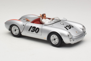 Porsche 550 A Spyder Little Bastard James Dean Schuco 1:18 450033200 Metalli — kuva 6 / 8