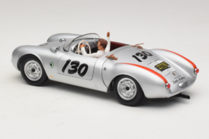 Porsche 550 A Spyder Little Bastard James Dean Schuco 1:18 450033200 Metalli — kuva 7 / 8