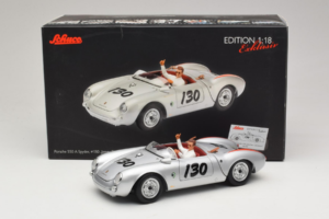 Porsche 550 A Spyder Little Bastard James Dean Schuco 1:18 450033200 Metalli — kuva 8 / 8