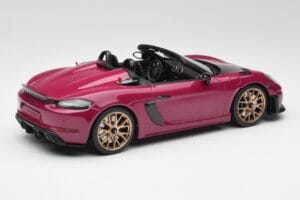 Porsche 718 982 Spyder RS Weissach Package Ruby Star Neo GT Spirit 1:18 GT486 Hartsi — kuva 2 / 6