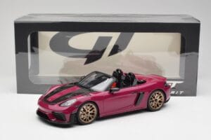 Porsche 718 982 Spyder RS Weissach Package Ruby Star Neo GT Spirit 1:18 GT486 Hartsi — kuva 6 / 6