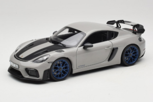 Porsche 718 Cayman 982 GT4 RS Weissach Package Chalk Norev 1:18 187253 Metalli