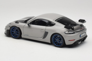 Porsche 718 Cayman 982 GT4 RS Weissach Package Chalk Norev 1:18 187253 Metalli — kuva 7 / 8