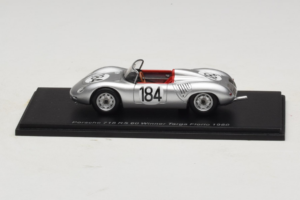 Porsche 718 RS 60 #184 J. Bonnier / H. Herrmann Winner Targa Florio 1960 Spark 1:43 43TF60 Hartsi