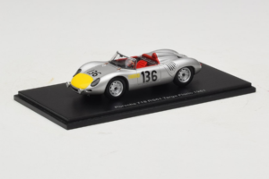 Porsche 718 RS 61 #136 S. Moss / G. Hill Porsche KG Targa Florio 1961 Spark 1:43 S4149 Hartsi — kuva 2 / 4