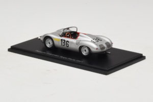 Porsche 718 RS 61 #136 S. Moss / G. Hill Porsche KG Targa Florio 1961 Spark 1:43 S4149 Hartsi — kuva 3 / 4