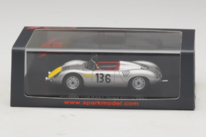 Porsche 718 RS 61 #136 S. Moss / G. Hill Porsche KG Targa Florio 1961 Spark 1:43 S4149 Hartsi — kuva 4 / 4