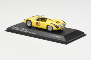 Porsche 718 RS61 #60 D. Wester Road America 500 Miles 1963 Minichamps 1:43 430636560 Metalli — kuva 3 / 4