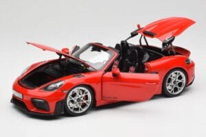 Porsche 718 Spyder RS Guards Red Norev 1:18 187271 Metalli — kuva 2 / 8