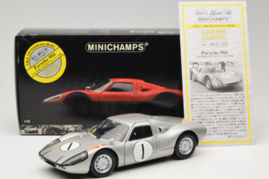 Porsche 904 GTS #1 Japan Grand Prix 1964 Minichamps 1:18 183646701 Metalli — kuva 8 / 8